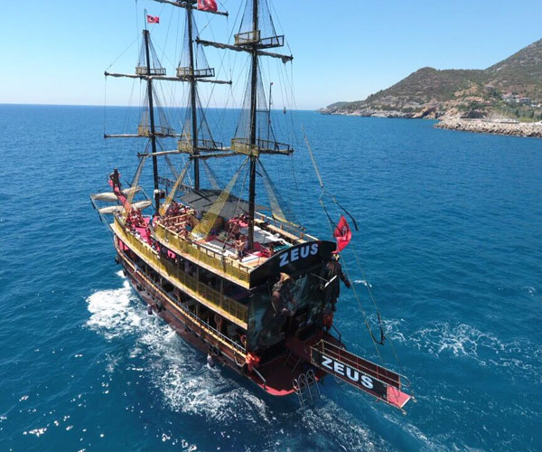 Alanya Pirate Boat Excursion Alanya