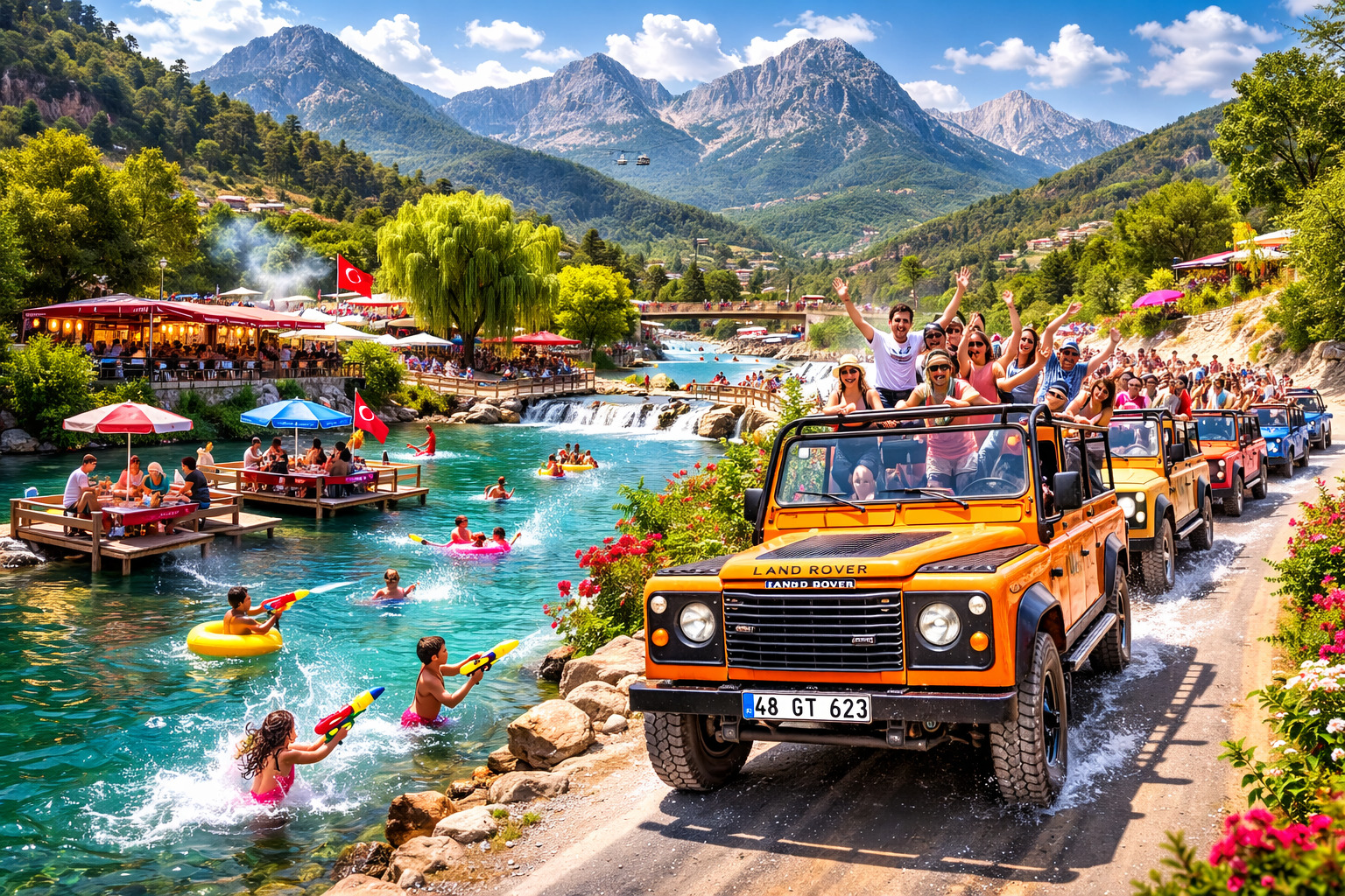 Alanya Jeep Safari Tour Activities
