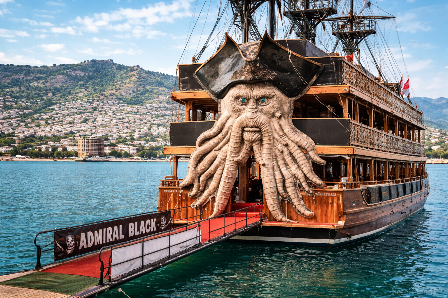 Alanya Pirate Boat Tour Activities